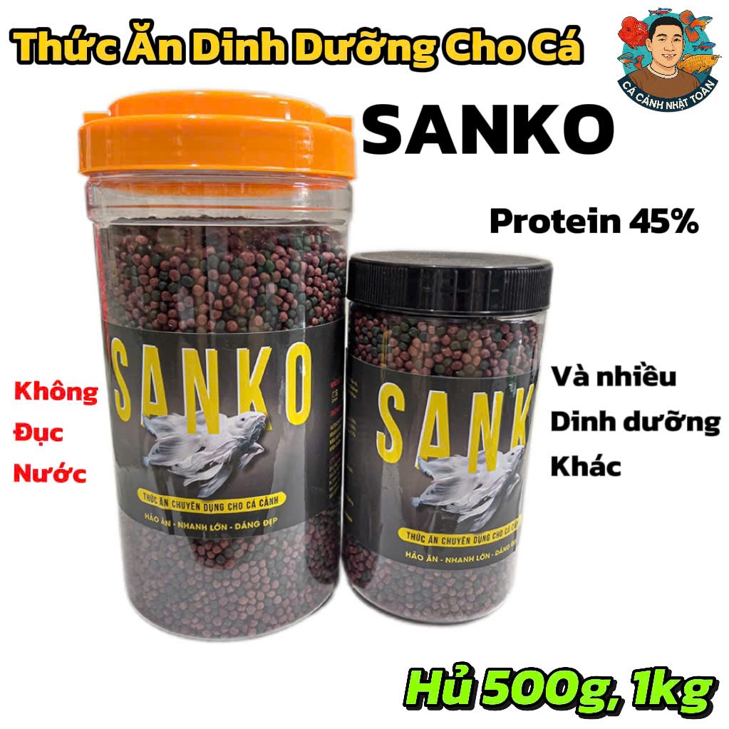 THỨC ĂN BỔ SUNG TOÀN DIỆN CHO CÁ CHÉP KOI SANKO