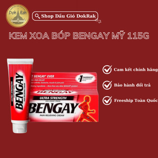 Kem Xoa Bóp Date 2026 Giảm Đau Bengay Mỹ Ultra Strength 113g - SHOP DẦU DOKRAK