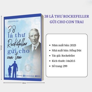 Sách - 38 Lá thư Rockefeller gửi cho con trai - Bizbooks