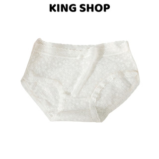 Combo 3 Quần lót nữ ren cao cấp xuyên thấu họa tiết bông hoa sexy đáy kháng khuẩn King Shop L-2018