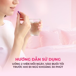 Viên Uống Powergra Gentle Dreams Hỗ Trợ Ngủ Ngon, Ngủ Sâu Giấc, Giảm Căng Thẳng - Hộp 60 Viên