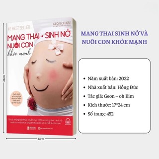 Sách - Mang Thai Sinh Nở Và Nuôi Con Khỏe Mạnh - Sách Thai Giáo Hay Dành Cho Mẹ Bầu