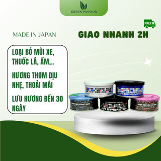 Sáp Thơm Ô Tô Cao Cấp Air Spencer - Hàng Nội Địa Nhật Bản Lưu Hương Lâu, Đa Dạng Mùi Hương
