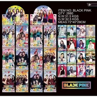 Thẻ bài dây 36 gói black pink lấp lánh,mỗi gói 8 thẻ bài