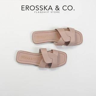 Erosska _Combo 2 đôi dép nữ đế bệt thời trang Erosska siêu ưu đãi _ DE4764