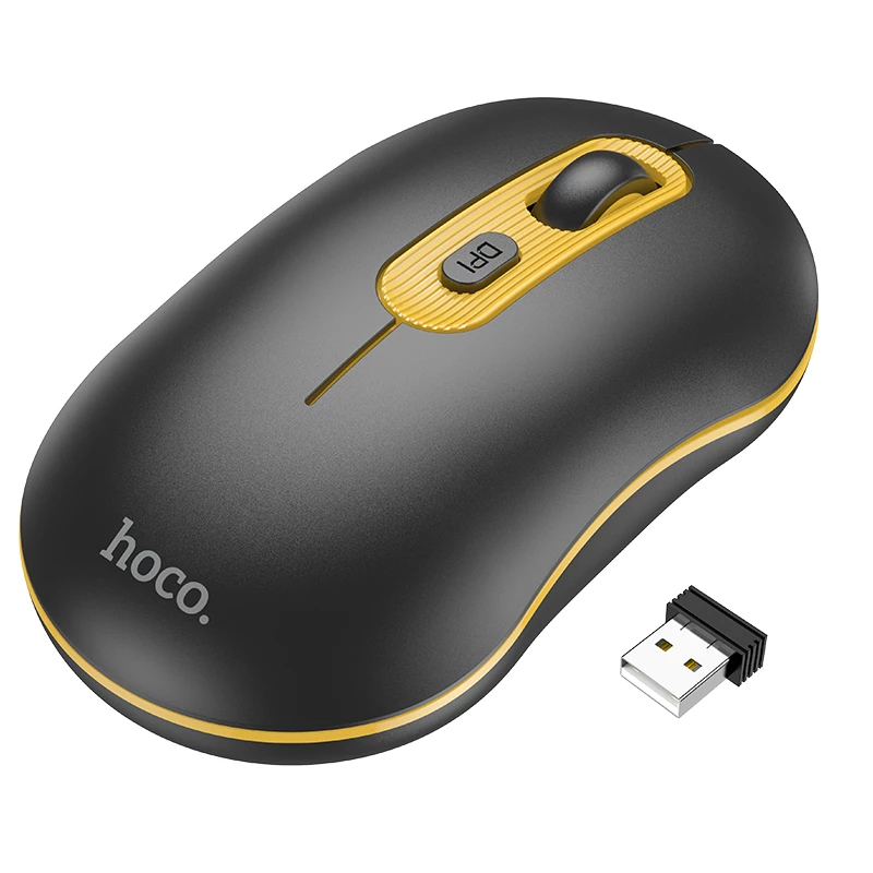 Chuột Mouse Máy Tính PC Laptop Ko Dây Không Dây Hoco GM15-GM21 Chính hãng DASEP