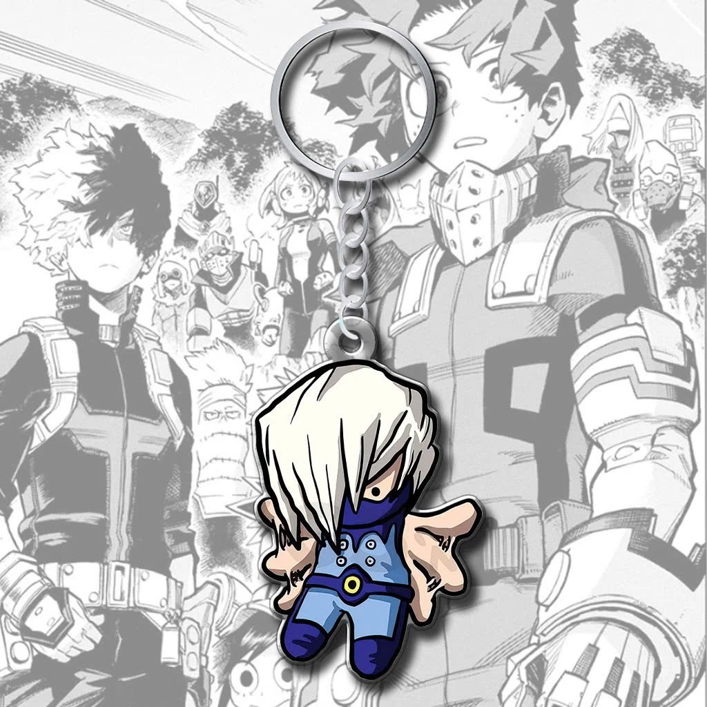 Móc Khoá Acrylic, Móc Khoá Chibi anime My Hero Academia Todoroki All Might Deku Midoriya Bakugo Dabi Uraraka - SakuMai
