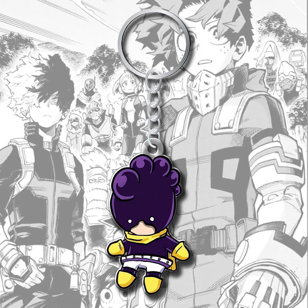 Móc Khoá Acrylic, Móc Khoá Chibi anime My Hero Academia Todoroki All Might Deku Midoriya Bakugo Dabi Uraraka - SakuMai