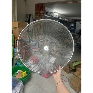 Lồng Bàn Inox Giá Tốt Loại Gia Đình Cao Cấp Dày Dặn Tròn Kích Thước 52Cm