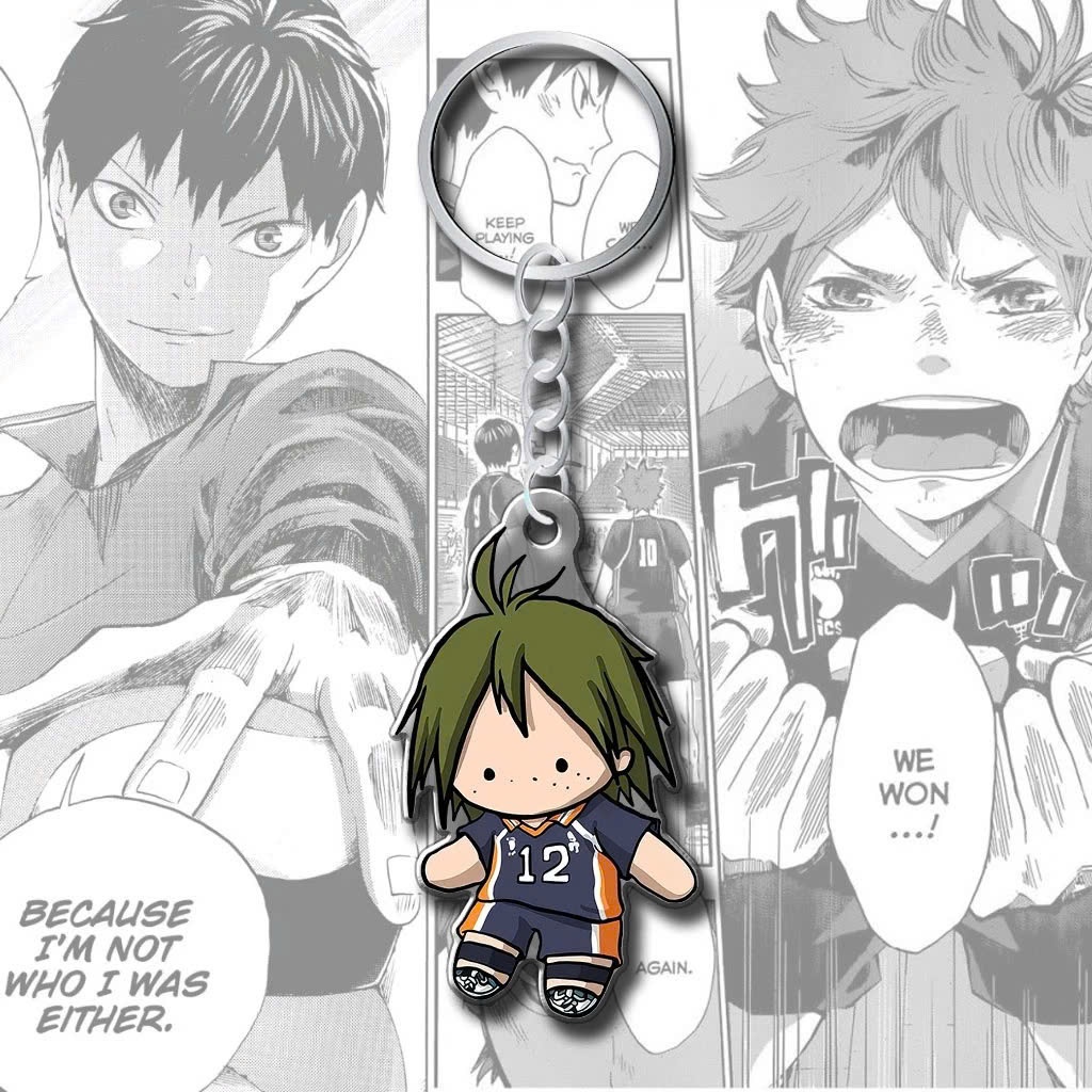 Móc Khoá Anime, Móc Khoá Chibi Haikyuu Shoyo Hinata Yu Nishinoya Oikawa Kozume Bokuto Manga Hoạt Hình Nhật Bản - SakuMai