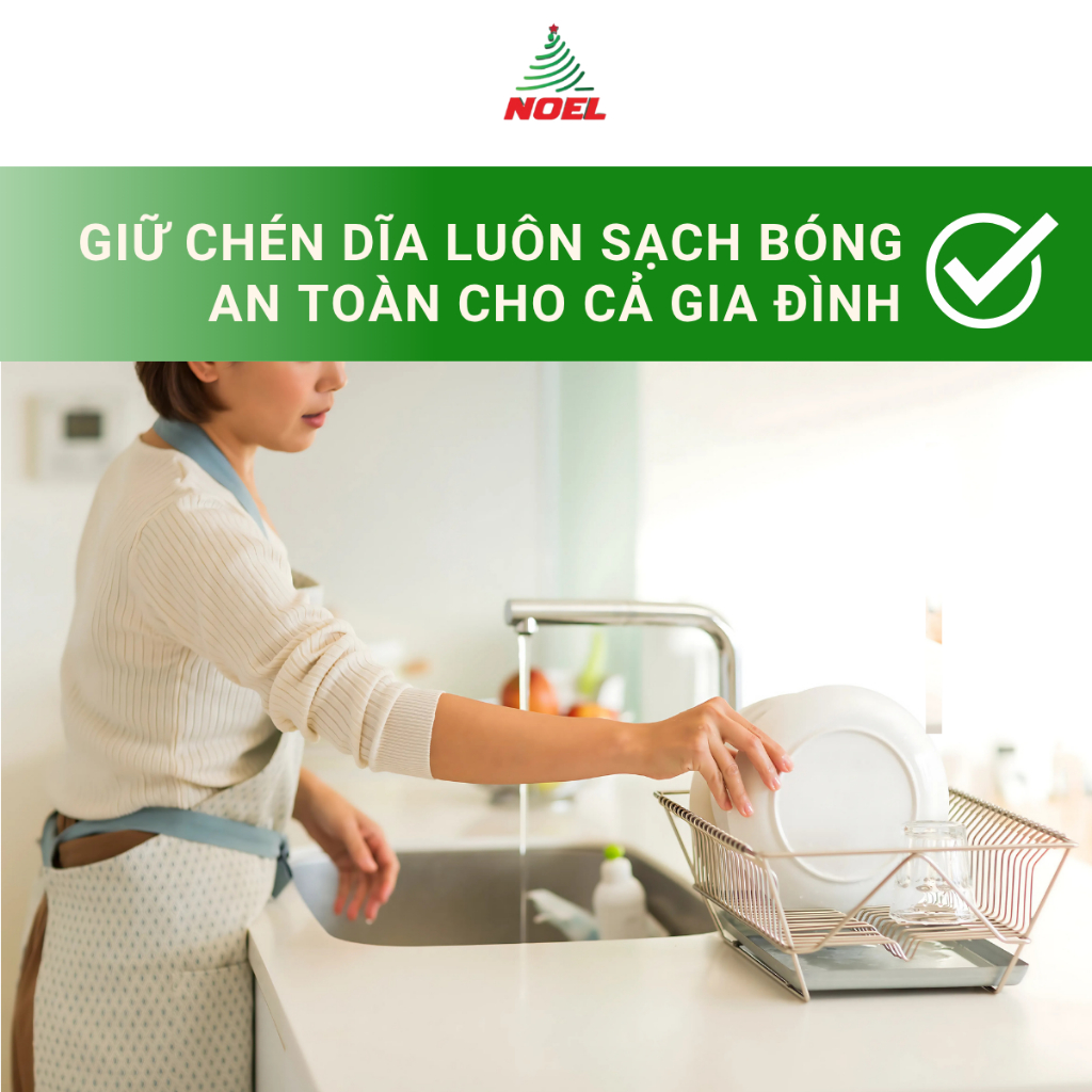 Bộ - Combo Nước Lau Sàn 1L Và Nước Rửa Chénoel Hữu Cơ 1L Không Hoá Chất An Toàn Cho Da Dịu Nhẹ Dùng Cho Trẻ Và Gia Đình