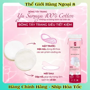 Bông Tẩy Trang Cao Cấp Ya Samaya RCAMAR Cotton Pads - Tôi Là Nhất 120 Miếng - Nga