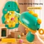 Đồ Chơi Súng Ném Bóng Dính Khủng Long Tính Điểm Súng Bắn Phi Tiêu Cho Bé - BỐ KHỦNG LONG