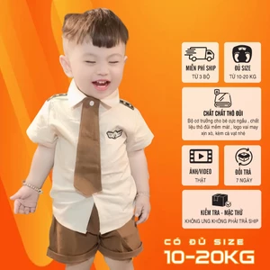 Đồ Bộ Bé Trai Mùa Hè 𝗟𝗮𝗻𝗹𝗲𝗲 𝗦𝘁𝗼𝗿𝗲 Mã PC