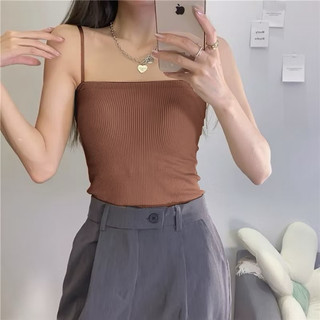 Áo Hai Dây Tâm Thái from ôm body tôn dáng cho Mùa Hè - 3 màu xinh xắn Freesize dưới 60k