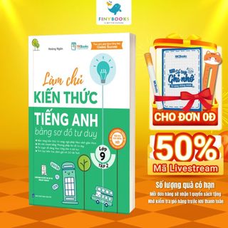Sách - Tham khảo Lớp 9 - Làm Chủ Kiến Thức Tiếng Anh Bằng Sơ Đồ Tư Duy – Lớp 9 Tập 2