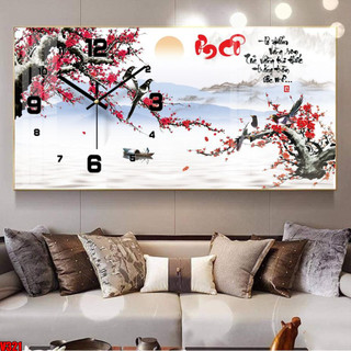 [TRANH THƯ PHÁP TRI ÂN THẦY CÔ] Tranh Đồng Hồ Tráng Gương Bo Viền Cao Cấp - Tranh Tri Ân - Quà Tặng Cho Thầy Cô Giáo