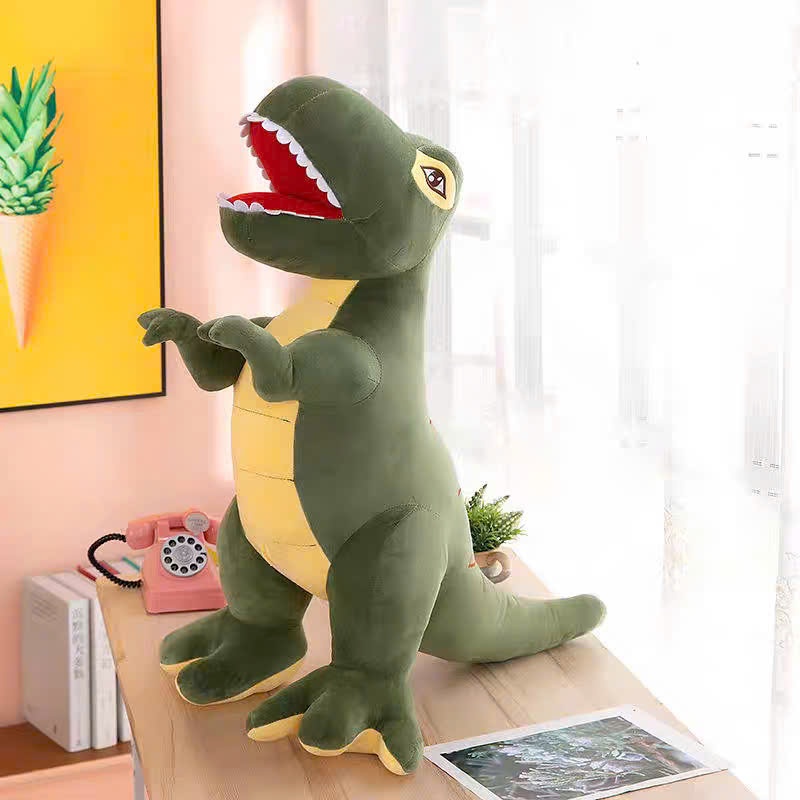 Gấu Bông T-Rex Đáng Yêu Khủng Long Nhồi Bông Cao Cấp Cho Trẻ Em Mềm Mại