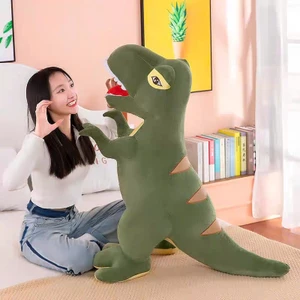 Gấu Bông T-Rex Đáng Yêu Khủng Long Nhồi Bông Cao Cấp Cho Trẻ Em Mềm Mại