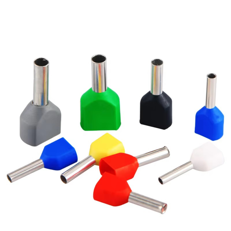 Cos pin rỗng đôi đủ loại TE05 ~ TE10 đầu cốt dây điện pin rỗng túi 100 ...
