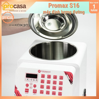 Máy định lượng đường 1 ngăn Promax S16 - 16 mức - 8.5 lít - Dễ cài đặt với 1 nút bấm