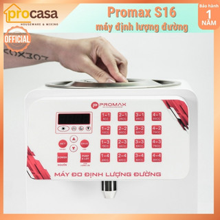 Máy định lượng đường 1 ngăn Promax S16 - 16 mức - 8.5 lít - Dễ cài đặt với 1 nút bấm