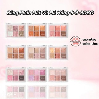 [ODBO] Bảng Phấn Mắt 6 Ô Odbo Signature Eyeshadow Palette OD276