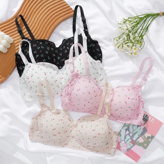 Combo 3 Áo Ngực nữ viền ren xinh xắn trẻ trung không gọng đệm mút mỏng thoáng mát King Shop A-739