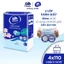 Khăn giấy rút cao cấp Vinda Deluxe 3 lớp 110 tờ size L (4 Gói)