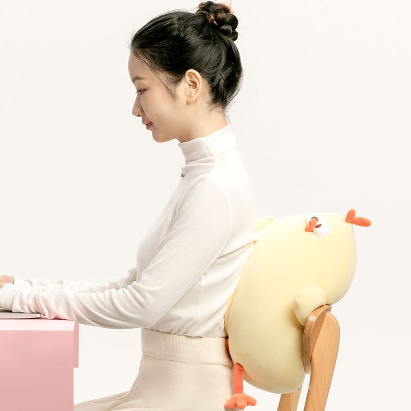 Gối Ôm Gà Mập Nhồi Bông Đáng Yêu Hình Giọt Nước Cho Bé - Trang Trí Phòng Xinh Xắn