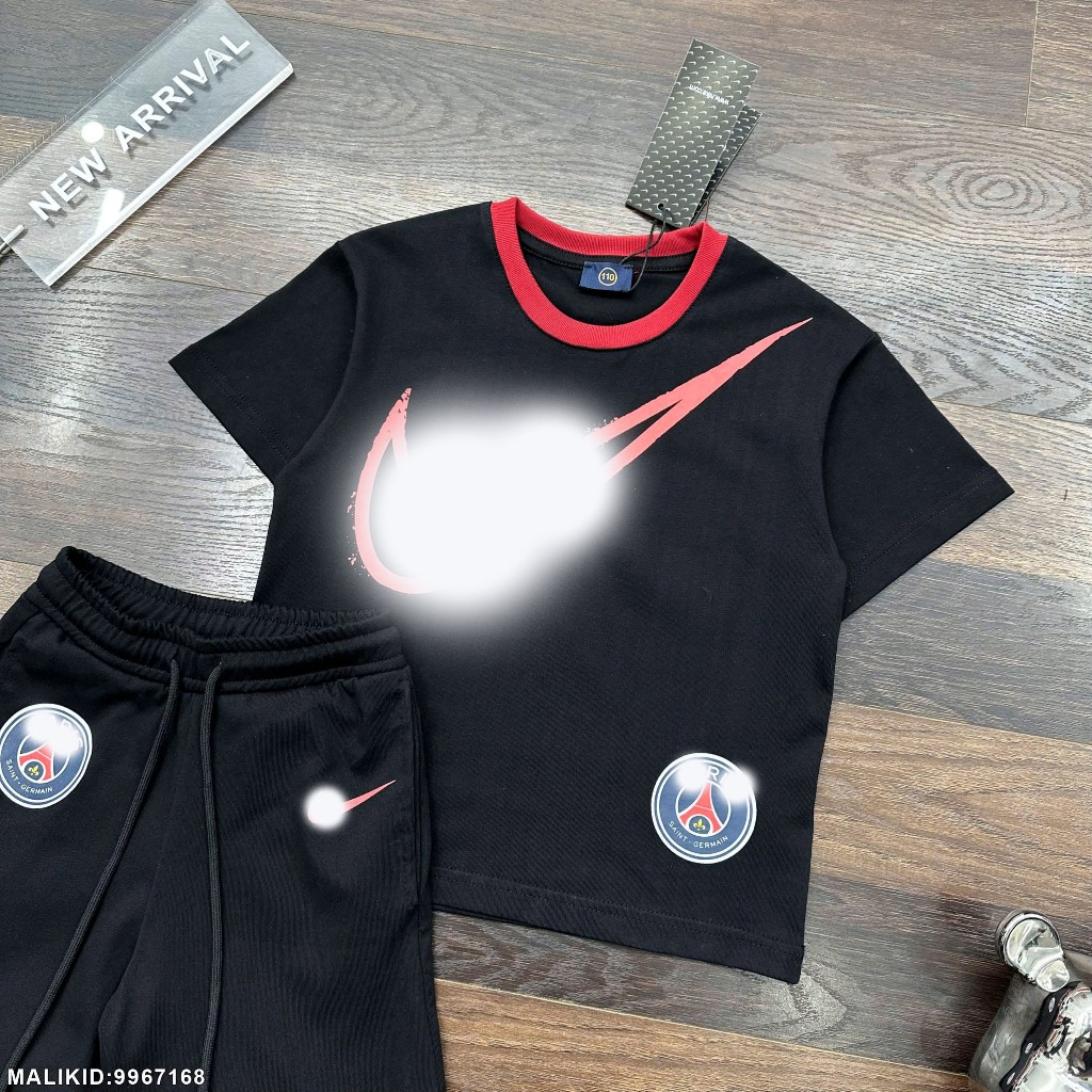 Bộ Cộc Nam Nai In Logo To Siêu Đẹp - Bộ Hè Bé Trai Nai In Logo Hàng Cao Cấp
