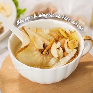 Canh lê khô dừa biển, set canh dưỡng sinh nhuận phế, gói canh phù hợp mọi lứa tuổi - Lãn Ông