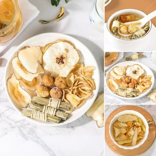 Canh lê khô dừa biển, set canh dưỡng sinh nhuận phế, gói canh phù hợp mọi lứa tuổi - Lãn Ông