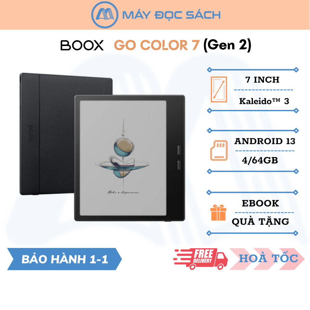 BOOX go color 7　ブラック Amazon.com: BOOX Tablet Go Color 7 Gen II E Ink Tablet 4G