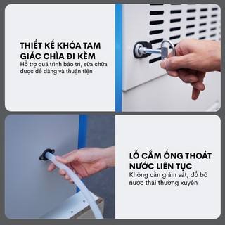 Máy Hút Ẩm Công Nghiệp FUJIHAIA DH168BG – Công Suất Lớn, Dùng Điện 1 Pha, Hút Ẩm Cho Không Gian Rộng