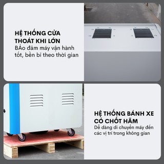 Máy Hút Ẩm Công Nghiệp FUJIHAIA DH168BG – Công Suất Lớn, Dùng Điện 1 Pha, Hút Ẩm Cho Không Gian Rộng