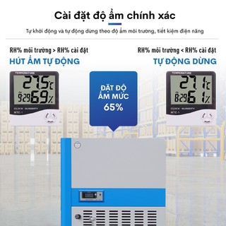 Máy Hút Ẩm Công Nghiệp FUJIHAIA DH168BG – Công Suất Lớn, Dùng Điện 1 Pha, Hút Ẩm Cho Không Gian Rộng