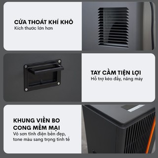 Máy Hút Ẩm Công Nghiệp FUJIHAIA DH138B - màn hình LED hiện đại , dễ quan sát - hút ẩm không gian lớn