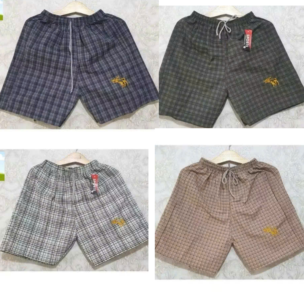 COMBO 3 QUẦN 100K, Quần Short Quần Đùi Nam Kate Caro,,khóa kéo 2 bêm túi ,size từ 40-95kg