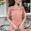 Đầm thiết kế BEMINE cổ tròn nơ cách điệu dáng xòe dài phù hợp đi làm, đi chơi-MT10192