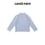 CANDI MIMI Áo cotton cao cấp cổ 3 phân - Phong cách Hàn Quốc