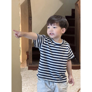 Áo phông cho bé Batala kids (ÁO PHÔNG XƯỢC KẺ), Áo cotton Áo thun cộc tay cho bé dễ phối đồ 2025 cho bé từ 8-25kg