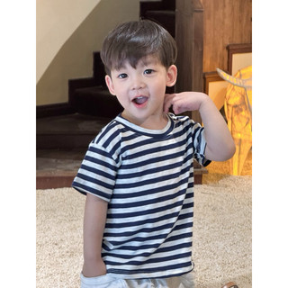 Áo phông cho bé Batala kids (ÁO PHÔNG XƯỢC KẺ), Áo cotton Áo thun cộc tay cho bé dễ phối đồ 2025 cho bé từ 8-25kg
