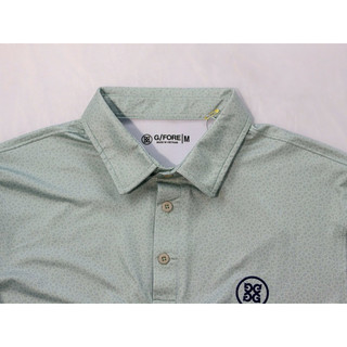 Áo golf g/fore màu xanh nhạt nhẹ nhàng vải co dãn 4  chiều