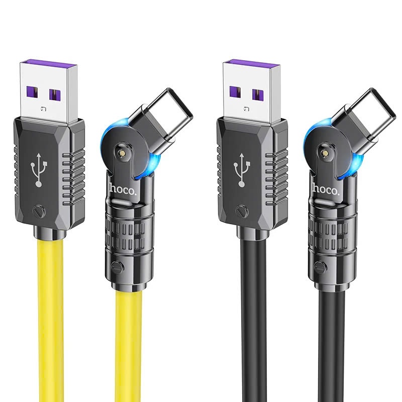 Cáp Sạc Nhanh Cổng USB to Type-C Sạc Nhanh 100w Hoco U118