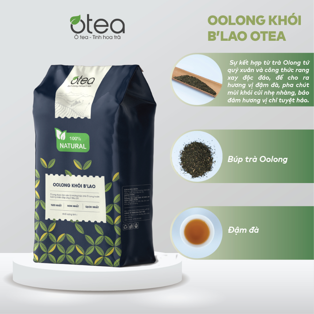 100gr trà dùng thử Otea phân loại cao cấp