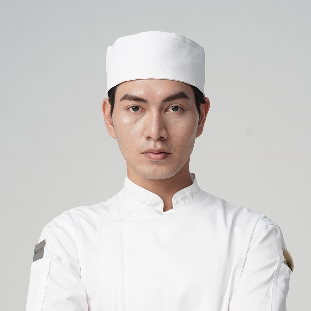 [MB-4] Mũ Bếp Nhật có lưới thoáng khí trên đỉnh thoáng mát, có đai điều chỉnh kích thước - CHEF X Kitchen Uniform | BigBuy360 - bigbuy360.vn