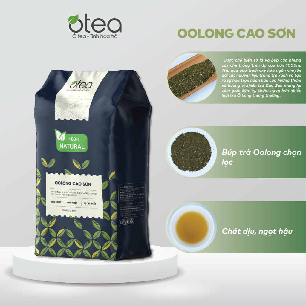 100gr trà dùng thử Otea phân loại cao cấp