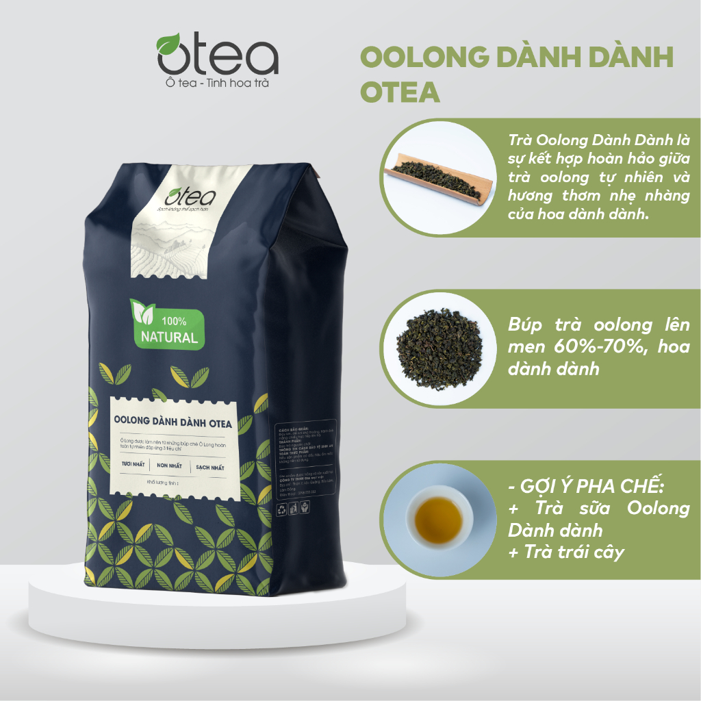100gr Mẫu trà dùng thử phân loại trà ôlong, matcha