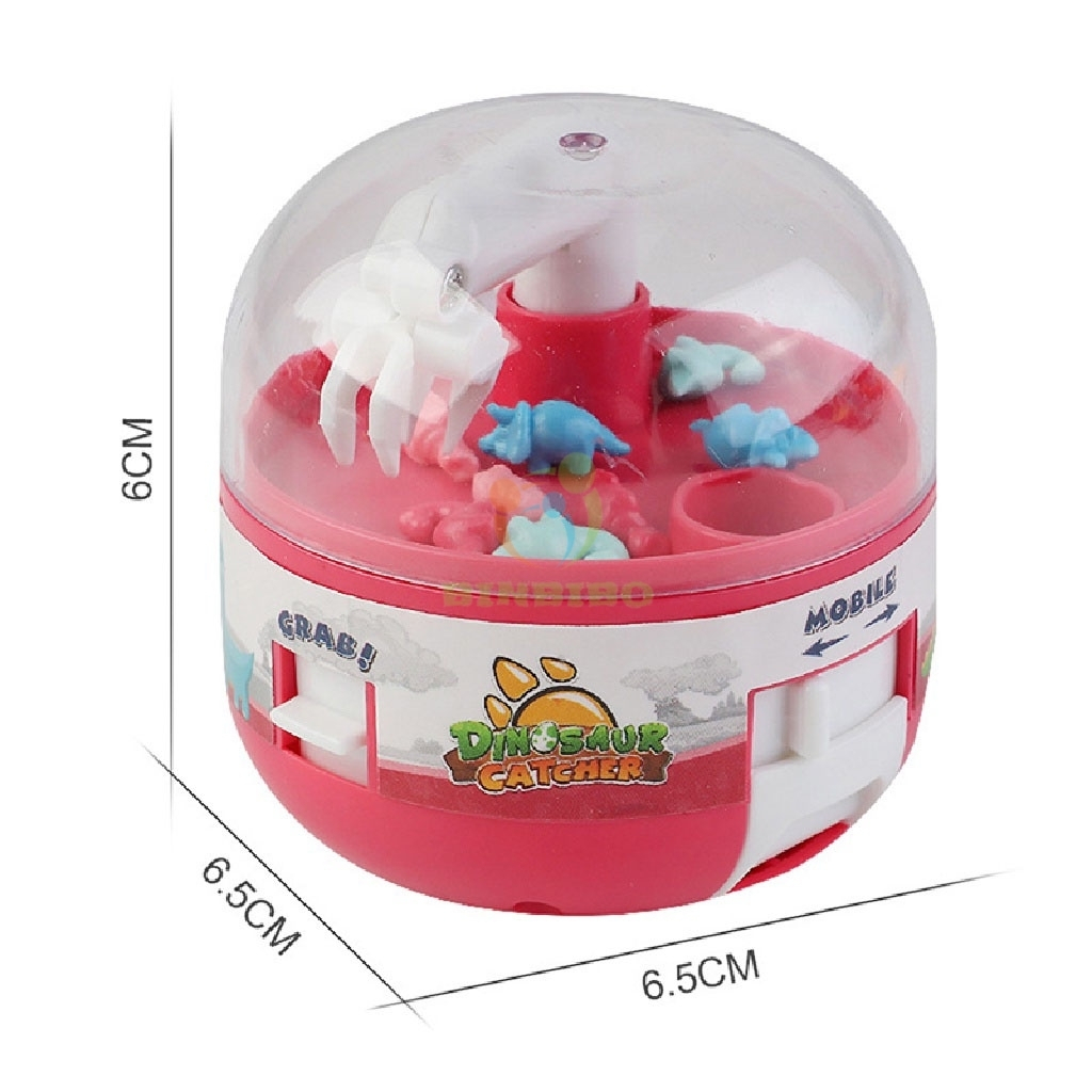 Máy gắp thú khủng long Đồ chơi gắp gấu mini trứng khủng long vui nhộn cho bé - Binbibo